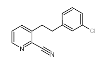 2-Cyano-3-(3-chlorophenylethyl)pyridine 第1张