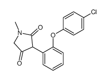 3-[2-(4-chlorophenoxy)phenyl]-1-methylpyrrolidine-2,4-dione