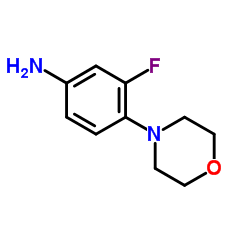 3-Fluoro-4-morpholinoaniline