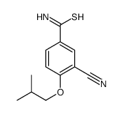 3-Cyano-4-(2-methylpropoxy)benzenecarbothioamide