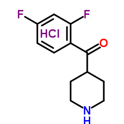 4-(2,4-Difluorobenzoyl)-piperidine hydrochloride 第1张