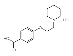 4-(2-piperidin-1-ylethoxy)benzoic acid,hydrochloride