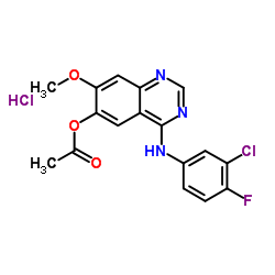 [4-(3-chloro-4-fluoroanilino)-7-methoxyquinazolin-6-yl] acetate,hydrochloride