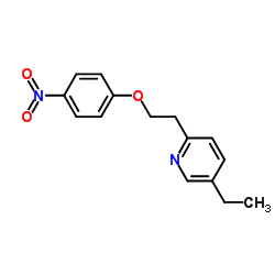 5-Ethyl-2-[2-(4-nitrophenoxy)ethyl]pyridine 第1张