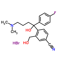 4-(4-(Dimethylamino)-1-(4-fluorophenyl)-1-hydroxybutyl)-3-(hydroxymethyl)benzonitrile hydrobromide
