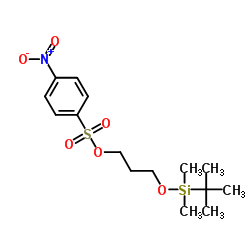 3-[tert-butyl(dimethyl)silyl]oxypropyl 4-nitrobenzenesulfonate