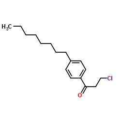 3-Chloro-1-(4-octylphenyl)propan-1-one 第1张