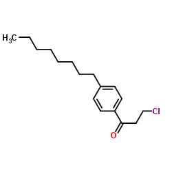 3-Chloro-1-(4-octylphenyl)propan-1-one