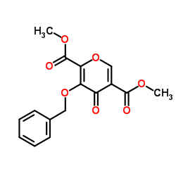 4-Oxo-3-(phenylmethoxy)-4H-pyran-2,5-dicarboxylic acid 2,5-dimethyl ester