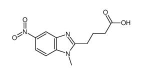 4-(1-Methyl-5-nitro-1H-benzimidazol-2-yl)butanoic acid 第1张