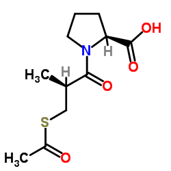 (S)-3-Acetylthio-2-methylpropionyl-L-proline