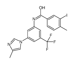 3-iodo-4-methyl-N-[3-(4-methylimidazol-1-yl)-5-(trifluoromethyl)phenyl]benzamide 第1张