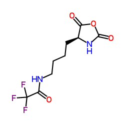 (S)-N-(4-(2,5-Dioxooxazolidin-4-yl)butyl)-2,2,2-trifluoroacetamide