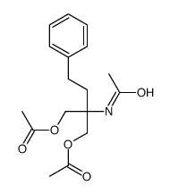 [2-acetamido-2-(acetyloxymethyl)-4-phenylbutyl] acetate