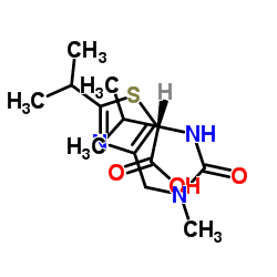 (2S)-3-methyl-2-[[methyl-[(2-propan-2-yl-1,3-thiazol-4-yl)methyl]carbamoyl]amino]butanoic acid