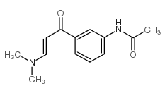 N-[3-[1-(dimethylamino)-3-oxoprop-1-en-2-yl]phenyl]acetamide