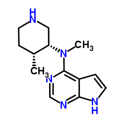 N-methyl-N-[(3R,4R)-4-methylpiperidin-3-yl]-7H-pyrrolo[2,3-d]pyrimidin-4-amine