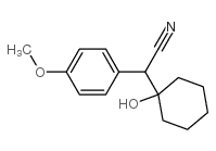 (1-Hydroxycyclohexyl)(4-methoxyphenyl)acetonitrile