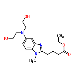  [1-Methyl-5-bis(2'-hydroxyethyl)aminobenzimidazolyl-2]butanoic acid ethyl ester