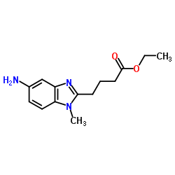 ethyl 4-(5-amino-1-methylbenzimidazol-2-yl)butanoate