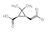 (1R-cis)-3-(2,2-dibromoethenyl)-2,2-dimethylcyclopropane carboxylic acid 第1张