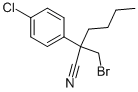2-(bromomethyl)-2-(4-chlorophenyl)hexanenitrile