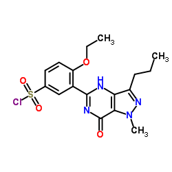 CAS:139756-22-2 4-ethoxy-3-(1-methyl-7-oxo-3-propyl-4,7-dihydro-1H-pyrazolo[4,3-d]pyrimidin-5-yl)benzenesulfonyl chloride 第1张