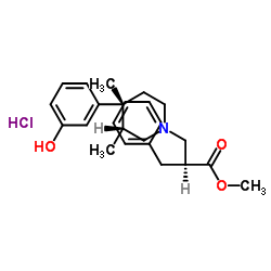 methyl (2S)-2-benzyl-3-[(3R,4R)-4-(3-hydroxyphenyl)-3,4-dimethylpiperidin-1-yl]propanoate,hydrochloride