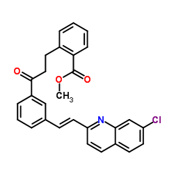 Methyl 2-(3-(3-((7-chloroquinolin-2-yl)(thiophen-2-yl)methyl)phenyl)-3-oxopropyl)benzoate