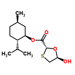 (2R,5R)-5-Hydroxy-1,3-oxathiolane-2-carboxylic acid (1R,2S,5R)-5-methyl-2-(1-methylethyl)cyclohexyl ester 第1张