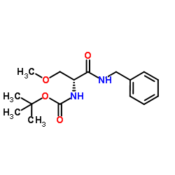 CAS:880468-89-3 TERT-BUTYL N-[(1R)-1-(BENZYLCARBAMOYL)-2-METHOXYETHYL]CARBAMATE 第1张