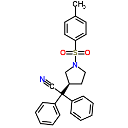 3-(S)-(1-Cyano-1,1-diphenylmethyl)-1-tosylpyrrolidine