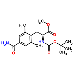 4'-carbamoyl N-Boc-2',6'-dimethyl-L-phenylalanine methyl ester