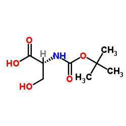 (2R)-3-hydroxy-2-[(2-methylpropan-2-yl)oxycarbonylamino]propanoic acid