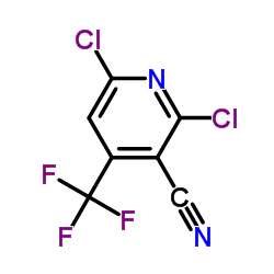 CAS:13600-42-5 2,6-Dichloro-4-(trifluoromethyl)nicotinonitrile 第1张