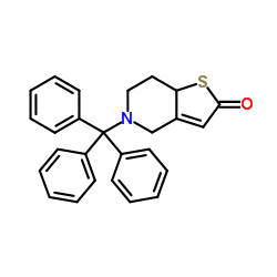 5-trityl-4,6,7,7a-tetrahydrothieno[3,2-c]pyridin-2-one