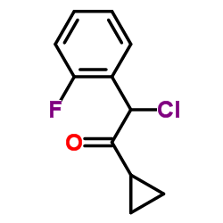 CAS:178688-43-2 2-Chloro-1-cyclopropyl-2-(2-fluorophenyl)ethanone 第1张