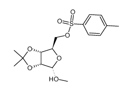 ((3aR,4R,6aR)-6-methoxy-2,2-dimethyltetrahydrofuro[3,4-d][1,3]dioxol-4-yl)methyl 4-methylbenzenesulfonate