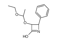 3-(1-ethoxyethoxy)-4-phenylazetidin-2-one