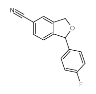 rac-1-(4-Fluorophenyl)-1,3-dihydroisobenzofuran-5-carbonitrile 第1张