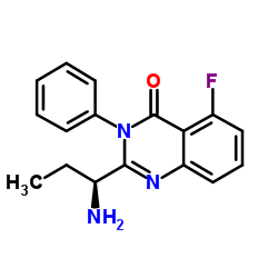 2-[(1S)-1-Aminopropyl]-5-fluoro-3-phenyl-4(3H)-quinazolinone