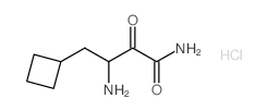 3-amino-4-cyclobutyl-2-oxobutanamide,hydrochloride