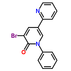 3-bromo-1-phenyl-5-pyridin-2-ylpyridin-2-one