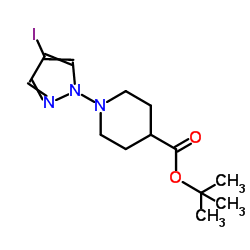 1-Boc-4-(4-Iodo-1H-pyrazol-1-yl)piperidine