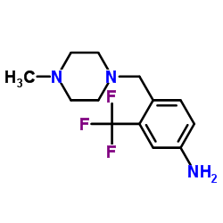 4-((4-Methylpiperazin-1-yl)methyl)-3-(trifluoromethyl)aniline