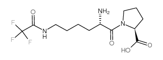 1-[2-amino-6-[(2,2,2-trifluoroacetyl)amino]hexanoyl]pyrrolidine-2-carboxylic acid 第1张