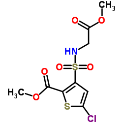 Methyl 5-chloro-3-[(2-methoxy-2-oxoethyl)sulfamoyl]-2-thiopheneca rboxylate