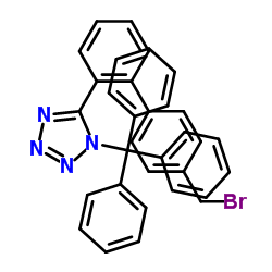 CAS:124750-51-2 N-(Triphenylmethyl)-5-(4-Bromomethylbiphenyl-2-yl-)Tetrazole 第1张