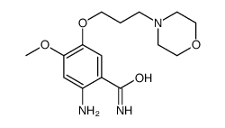 2-amino-4-methoxy-5-(3-morpholin-4-ylpropoxy)benzamide