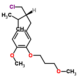 4-[(2R)-2-(Chloromethyl)-3-methylbutyl]-1-methoxy-2-(3-methoxypropoxy)benzene